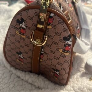 Designer inspired Disney Mickey Duffle NEW